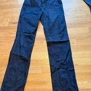 Simply Vera Vera Wang Dark Blue Straight Jeans